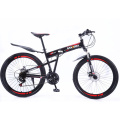 Factory direct selling cheap folding steel and aluminum alloy 26-inch mountain bike.